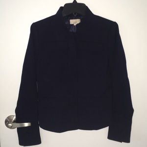 LOFT NWT Navy Military Blazer
